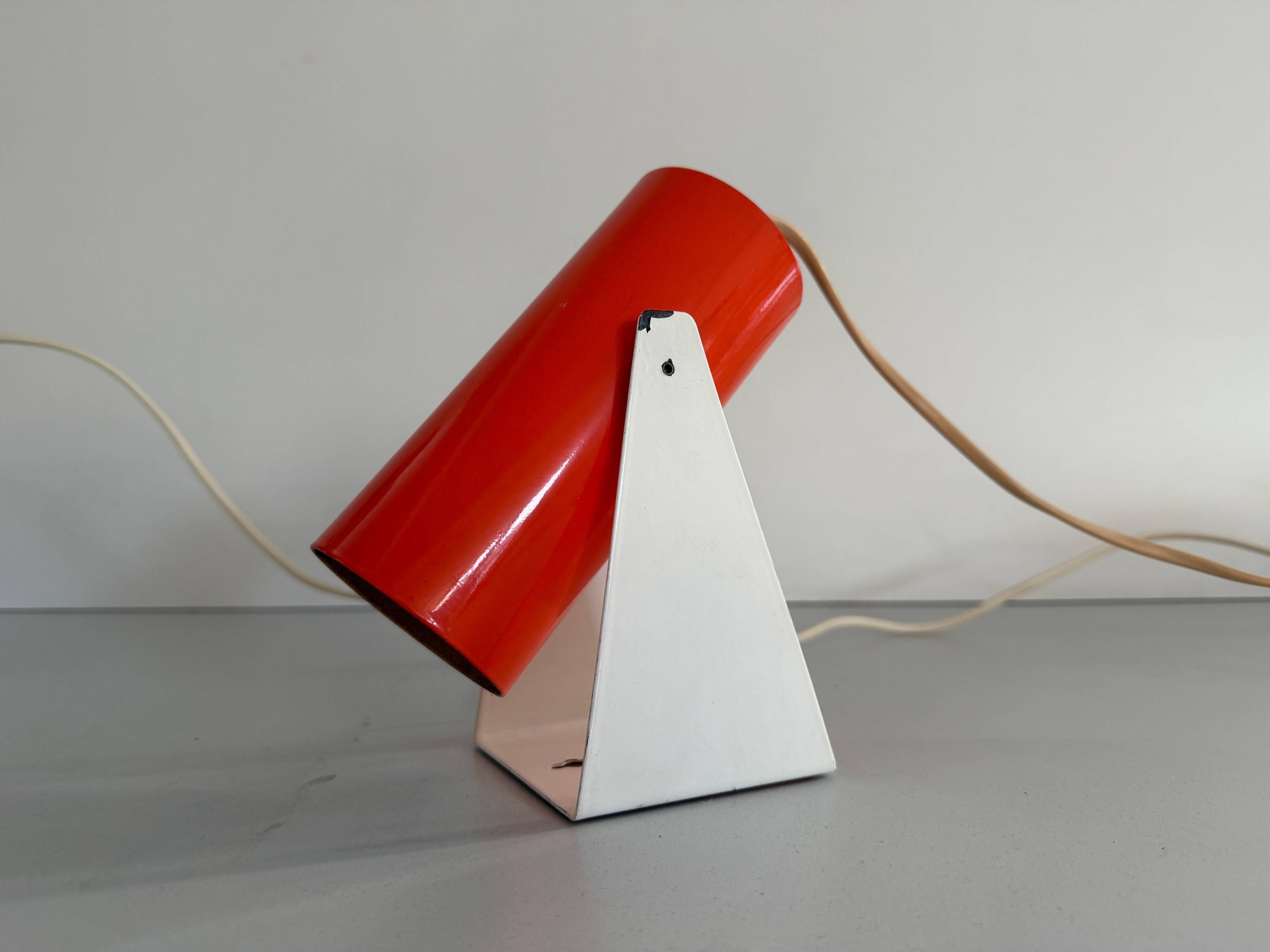 Pair of table lamps or wall lights in metal by Greene & Greene, 1970s, Germany.