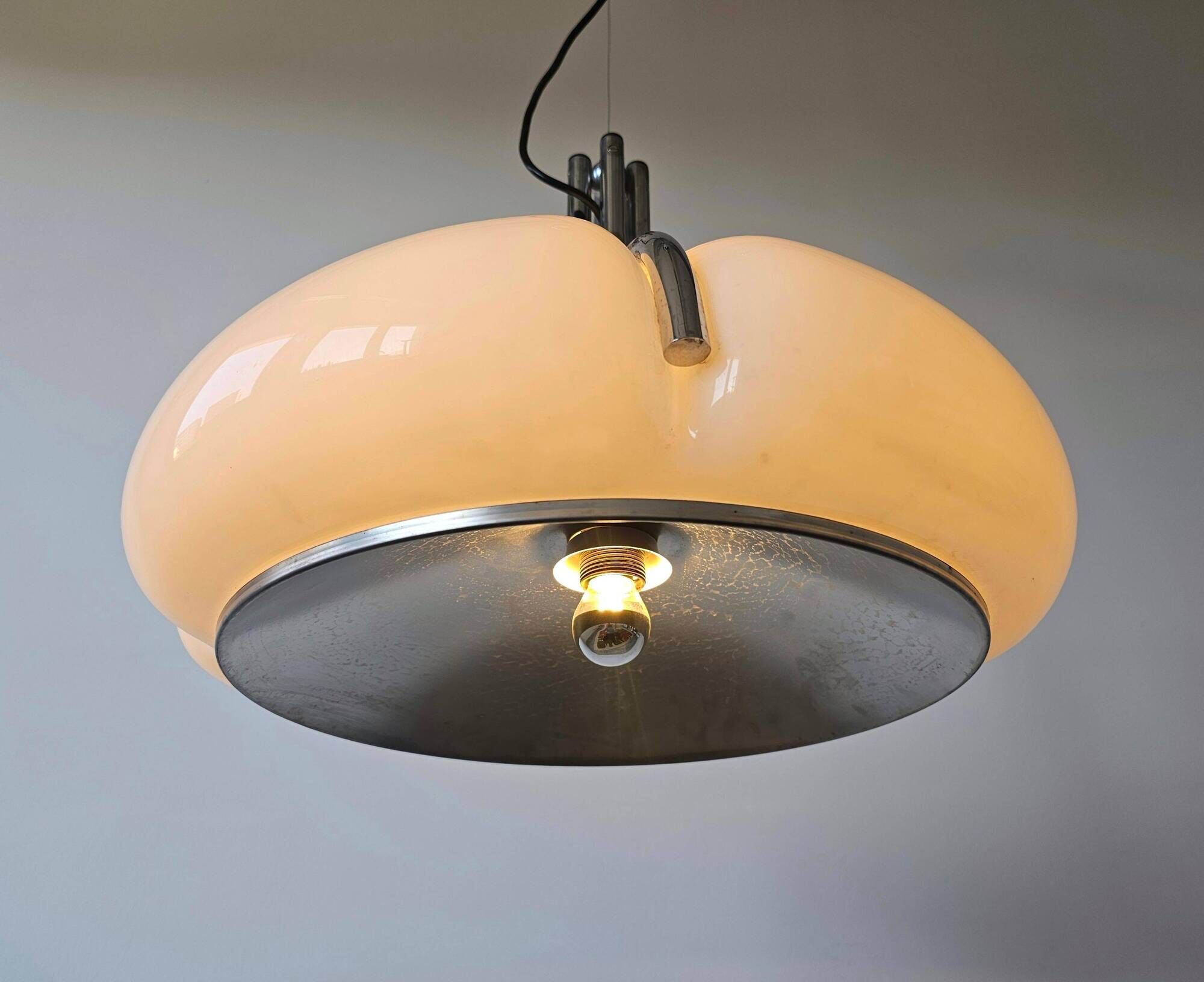 Suspension Quadrifoglio designed by Gae Aulenti for Guzzini, 1960s