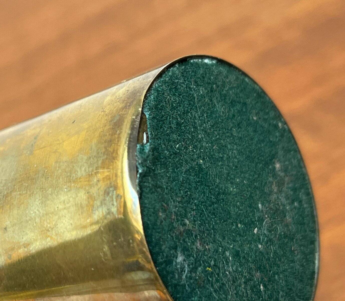 Danish brass candle holders from the mid-century by Boyes Metalkunst, 1960s, set of 2.