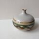 Single-flower vase signed Voldemar Volkoff Vallauris