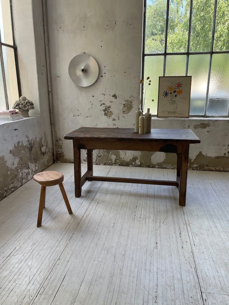 Work farm table established oak