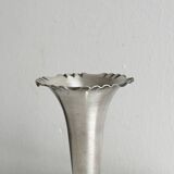 Small metal bud vase