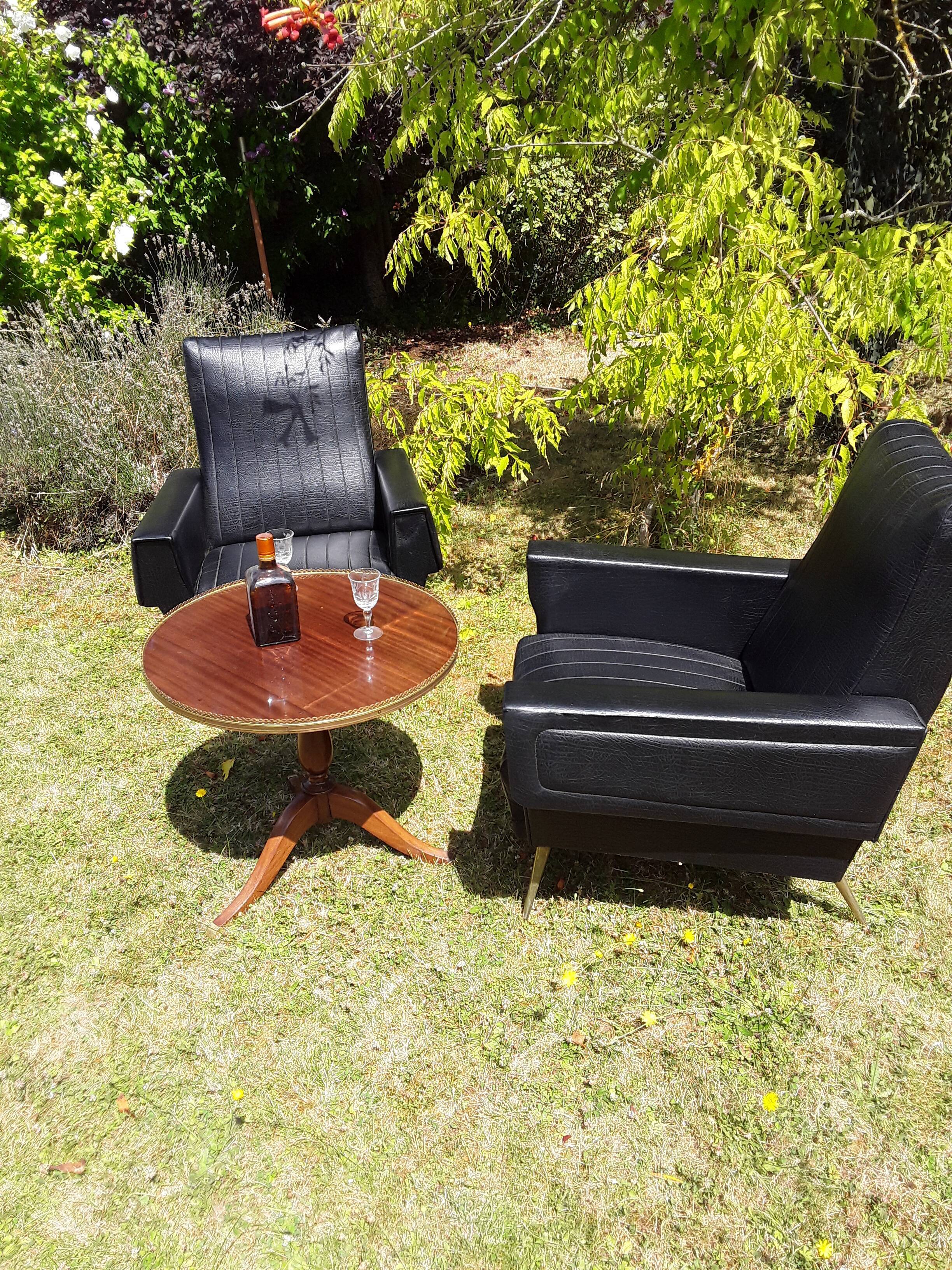 Vintage 50s and 60s armchairs