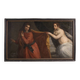Peinture italienne antique, Joseph et la femme de Potiphar, du 17ème siècle