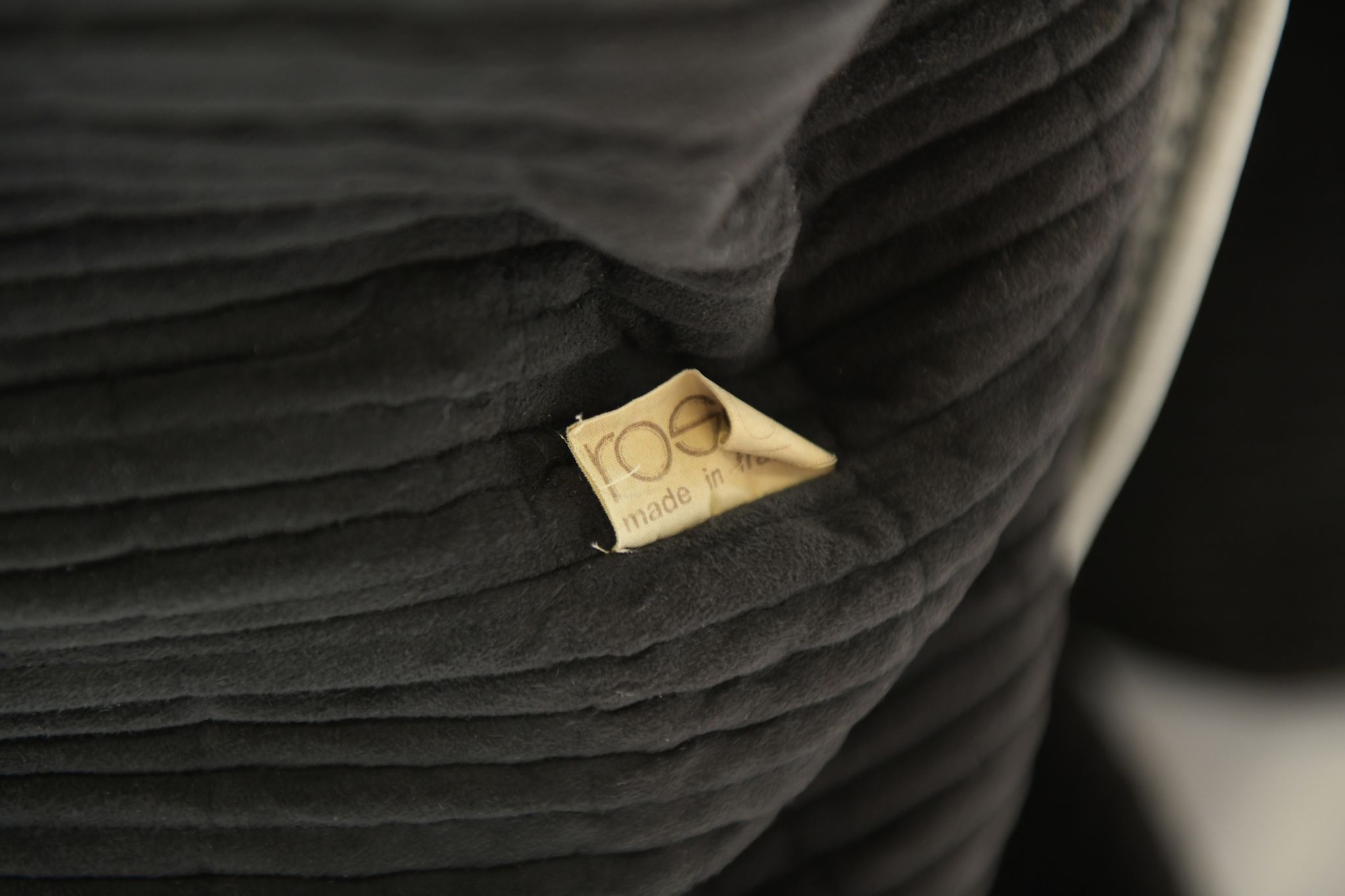 Yoko sofa in alcantara by Michel Ducaroy for Ligne Roset France