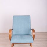 Set of Vintage Model 53 Lounge Chairs attributed to Jaroslav Smidek for Ton