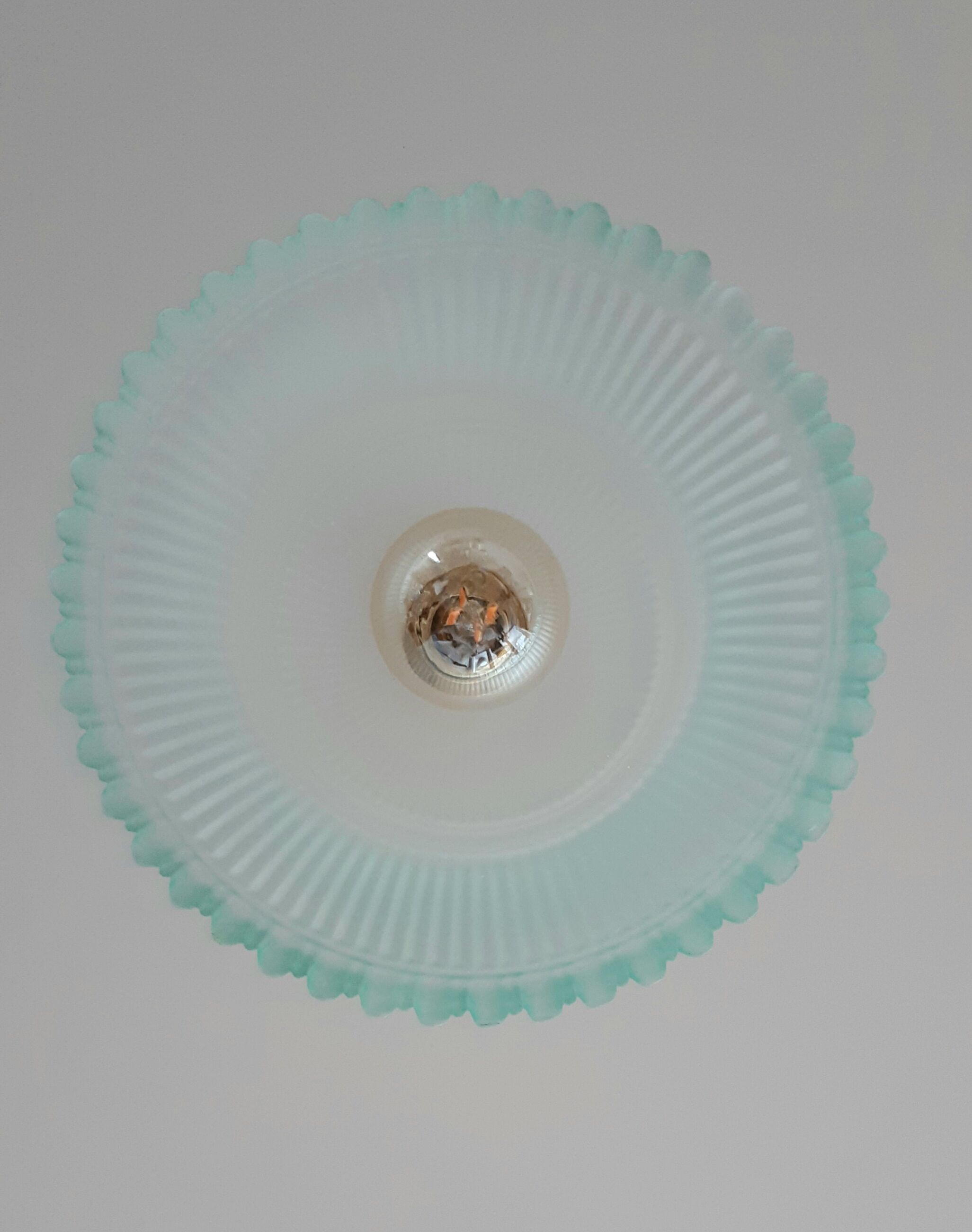 Vintage glass suspension