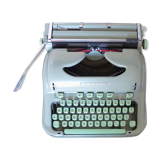 Hermes 3000 green Mint metal typewriter