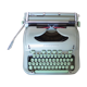 Hermes 3000 green Mint metal typewriter