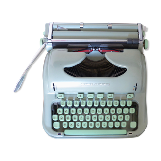 Hermes 3000 green Mint metal typewriter