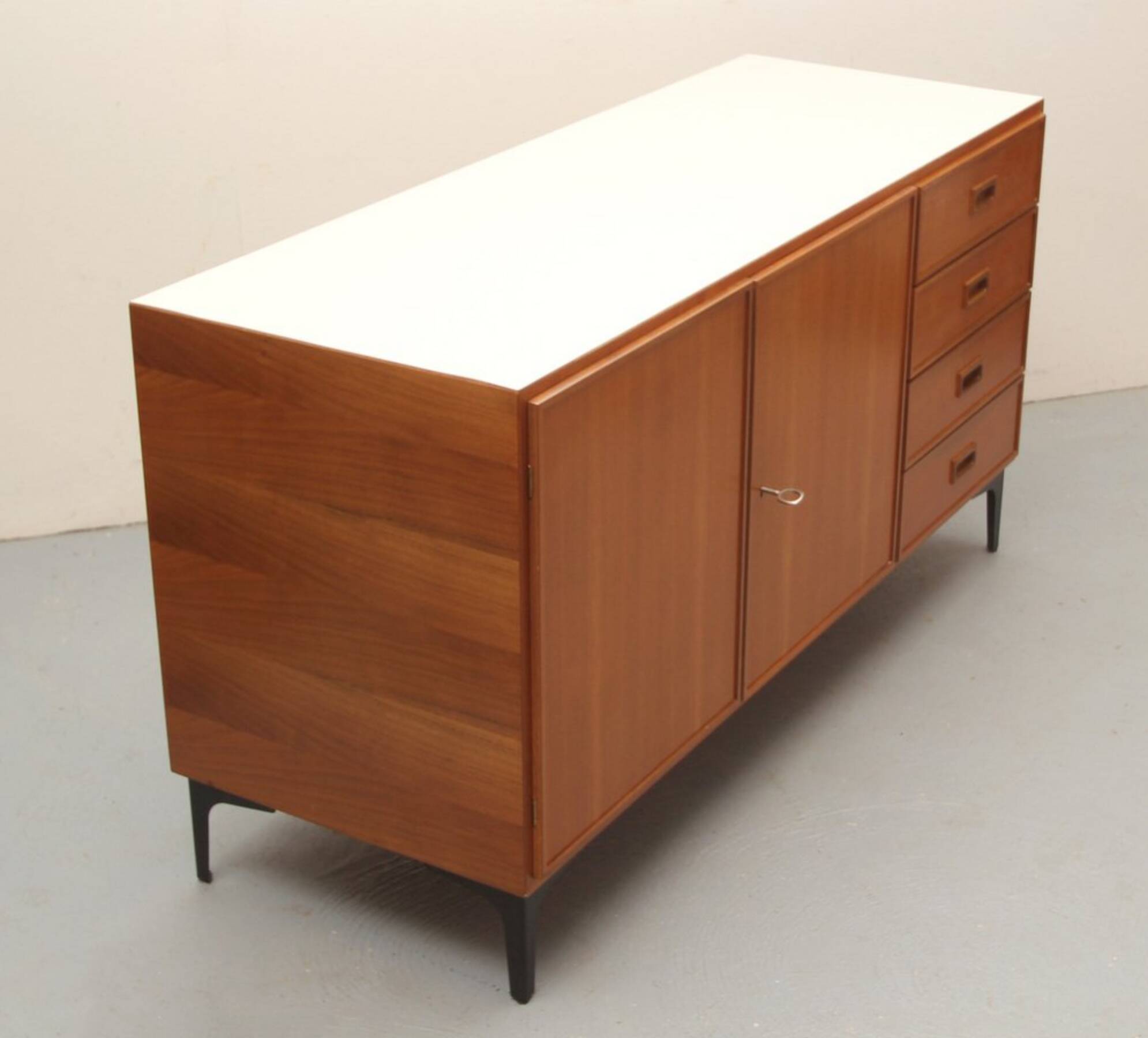 1960s sideboard in teak and formica