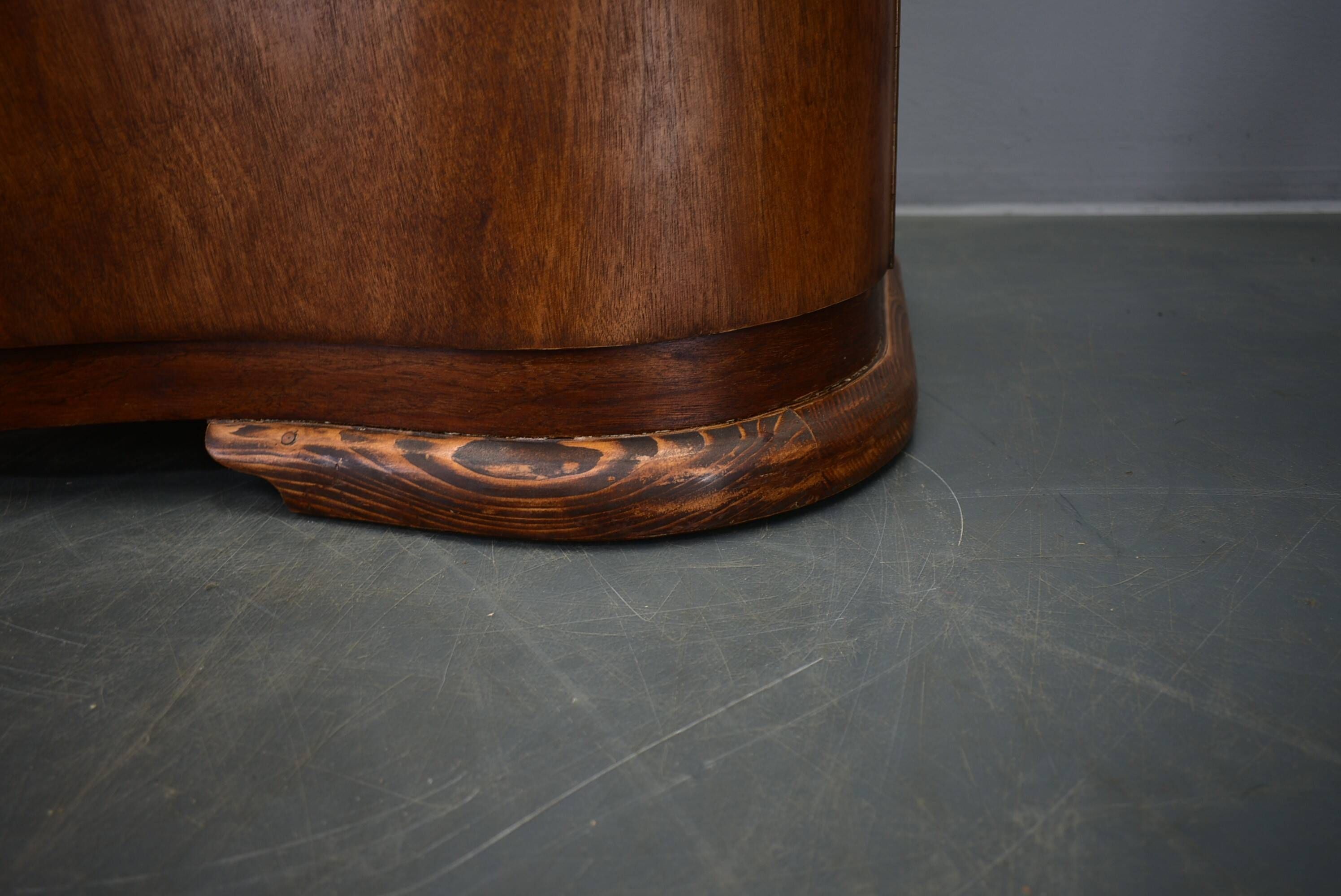 1939s Pair of Art Deco Bedside Tables, Czechoslovakia
