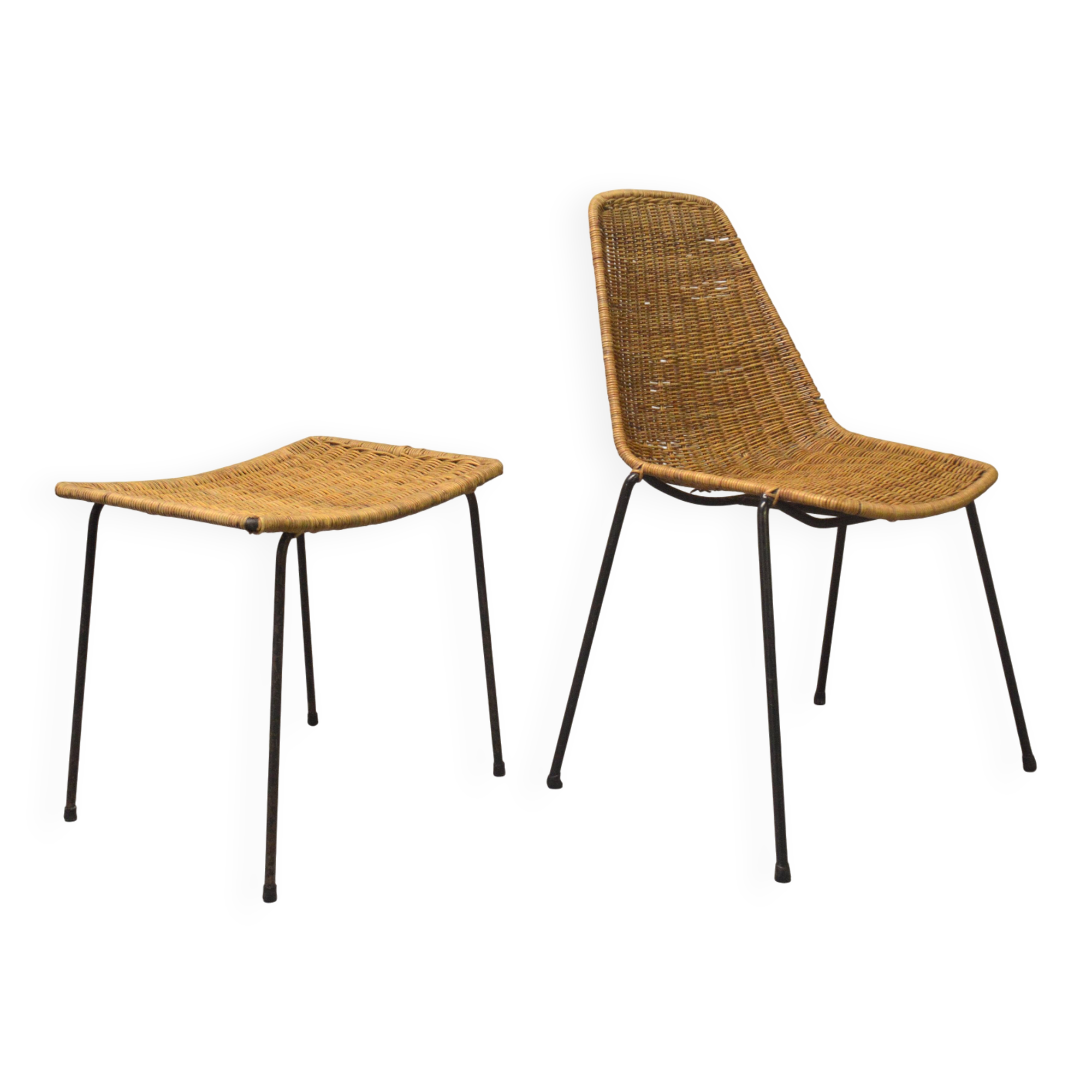 Vintage chair from the 1950s, designed by Franco Legler
