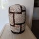Large brutalist lamp base in glazed ceramic, Fat Lava decor 1970.