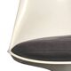 Eero Saarinen Tulip chair Knoll, aluminium base, blue cushion