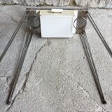 Metal console vintage feet Eiffel 1970