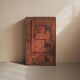 Mountain furniture in pine and larch, Folk art, Savoie, 19th century