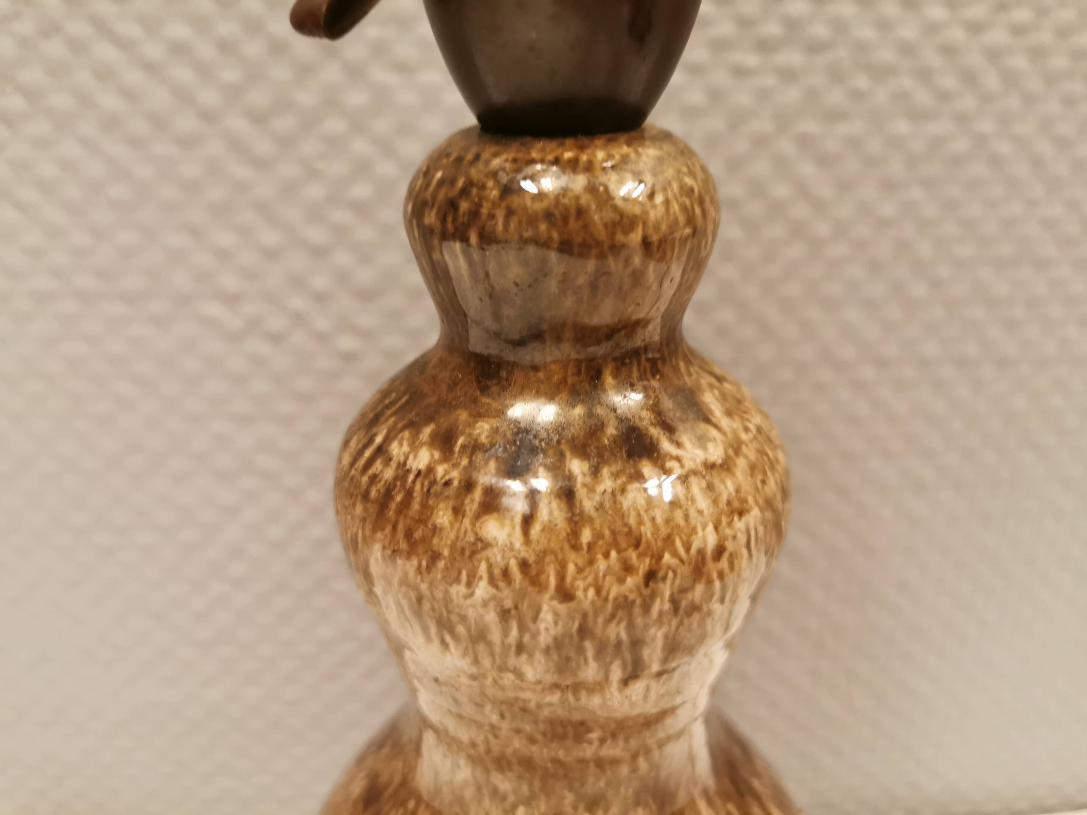 Table lamp in ceramic from Danish Belka Stoneware.