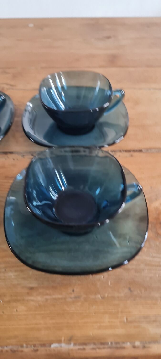 Service de 6 tasses à café vereco
