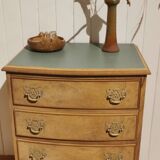 Small vintage commode sandblasted.