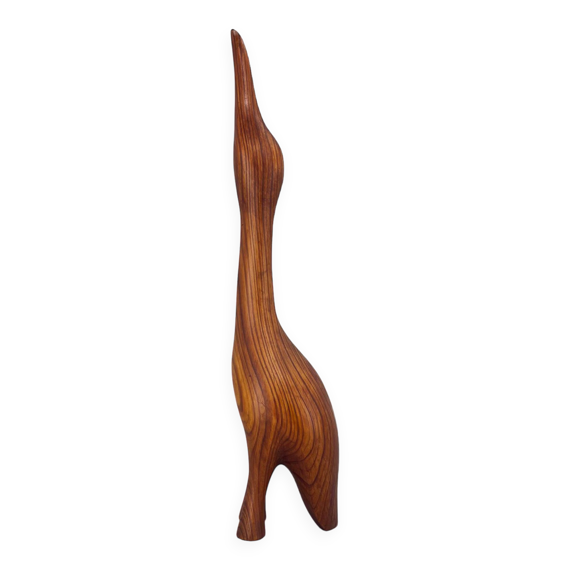 Mid-Century Wooden Decoration, Czechoslovakia