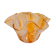 Small vintage handkerchief vase in Murano glass.