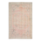 6x9 Vintage Peach Orange Rug, 175x270Cm