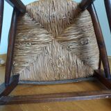 Antique mulched chair