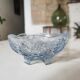 Old blue bowl