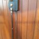 Double entrance door 227x142.2cm oak multi-point lock and frame