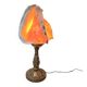 Cassis Cornuta shell lamp on a bronze base - Shell nightlight