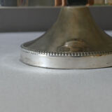 Marble and silver cheese platter