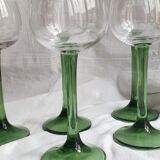 Set of 5 Alsace glasses
