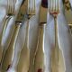 Silver-plated metal cheese cutlery CRISTOFLE