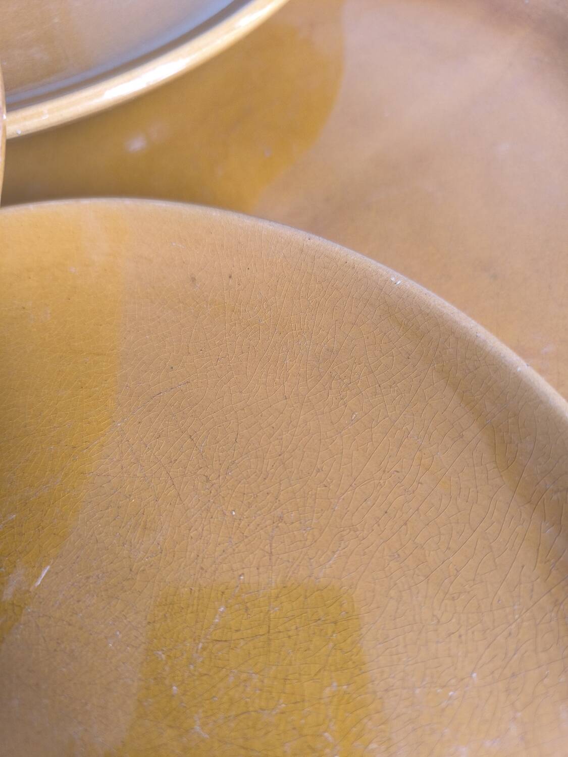 Set of 8 ceramic plates from Vallauris