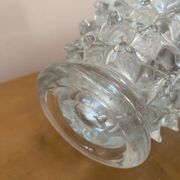 Large Rostrato vase in Murano glass by Ercole Barovier, Italy 1940.