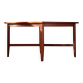 Petite table basse / Bout de canapé géométrique années 50-60