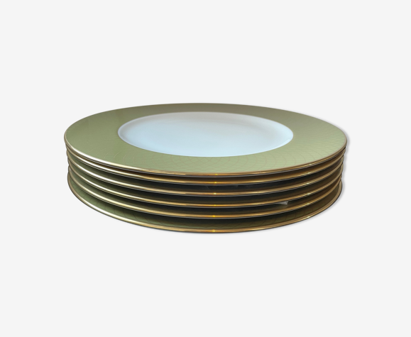 6 assiettes 27,5 cm en porcelaine lenox