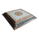 Old Italian Ceramic Trivet and Wooden Frame