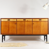 Retro vintage line in Danish teak 60s 70s modern Scandinavian