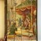 Old wooden box cube puzzle orientalist aladdin game 1900
