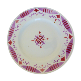 Compote dish on pedestal in iron earth from Moulin des loups and Hamage, Madeleine model 2106175