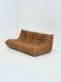 Ligne Roset Togo 3 places en cuir cognac