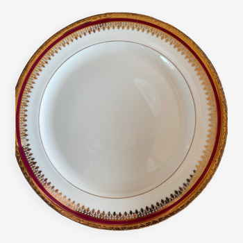 8 assiettes à dessert porcelaine Limoges