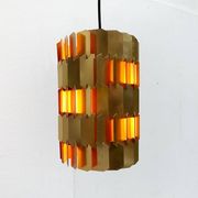 Danish Mid-Century Pop Facette Suspension by Louis Weisdorf for Lyfa, 1960s