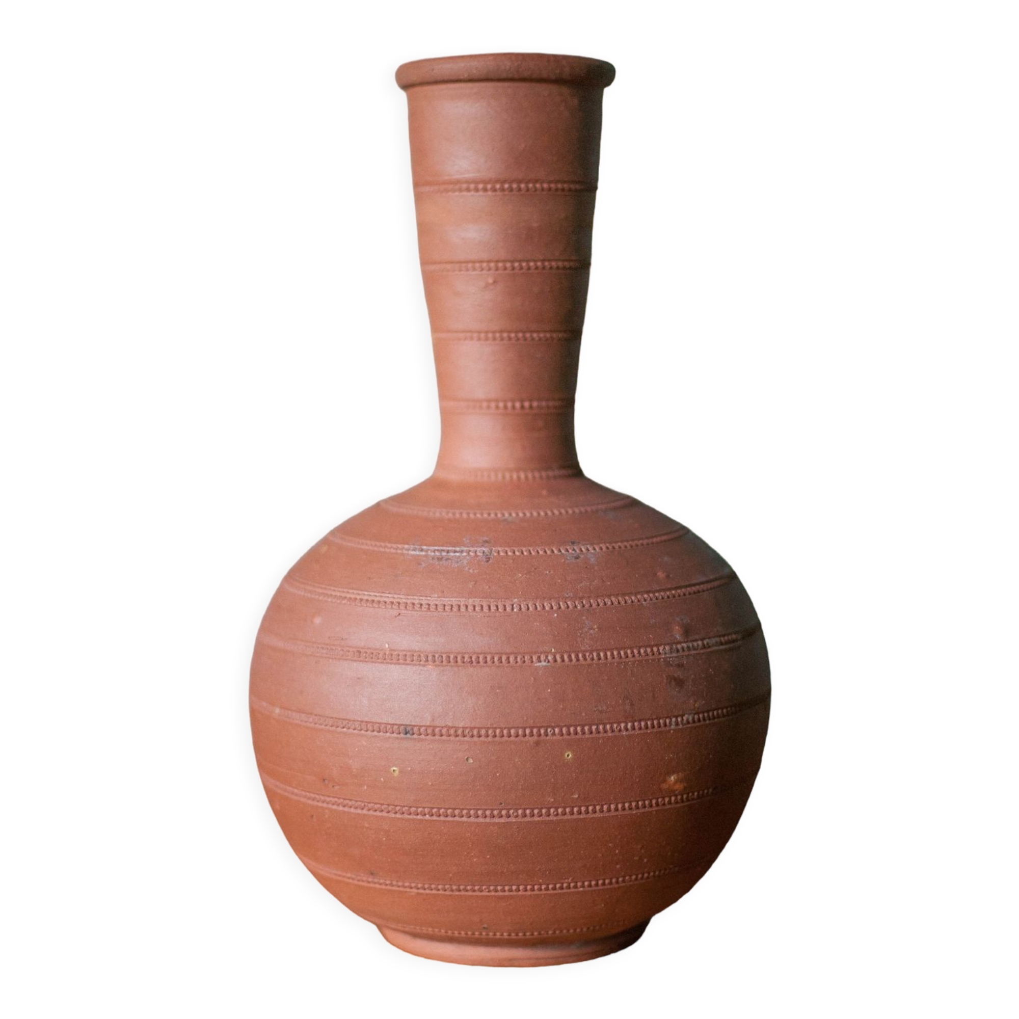 Vintage terracotta vase