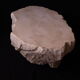Designer coffee table with travertine rock effect — unique handcrafted piece.