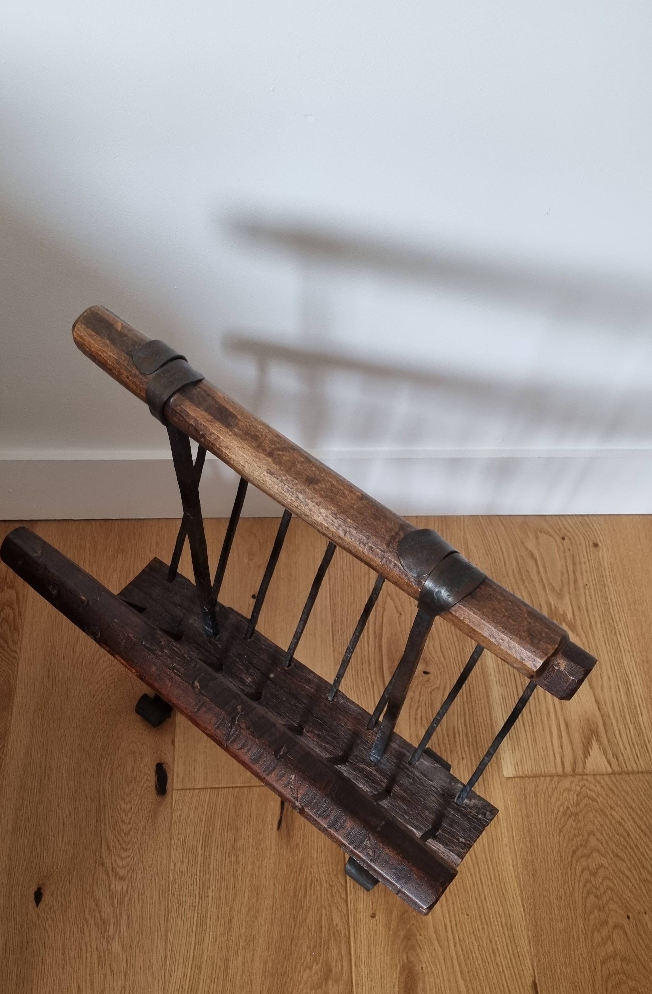 brutalist magazine rack