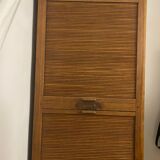 Oak furniture with double curtains