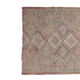 1970s Vintage Turkish Oushak Tribal Flat Woven Kilim Rug Runner 100 x 303 cm